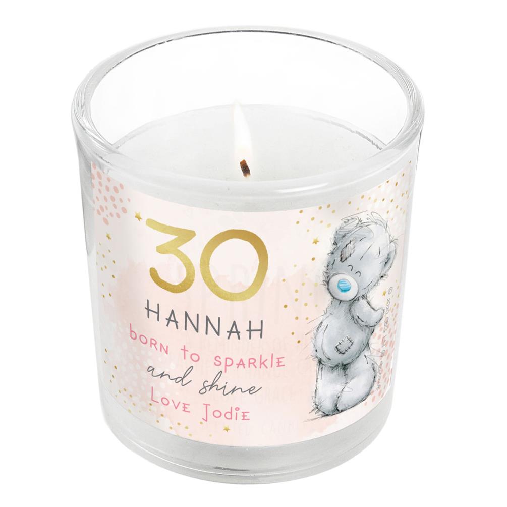 Personalised Me to You Sparkle & Shine Scented Jar Candle £11.69